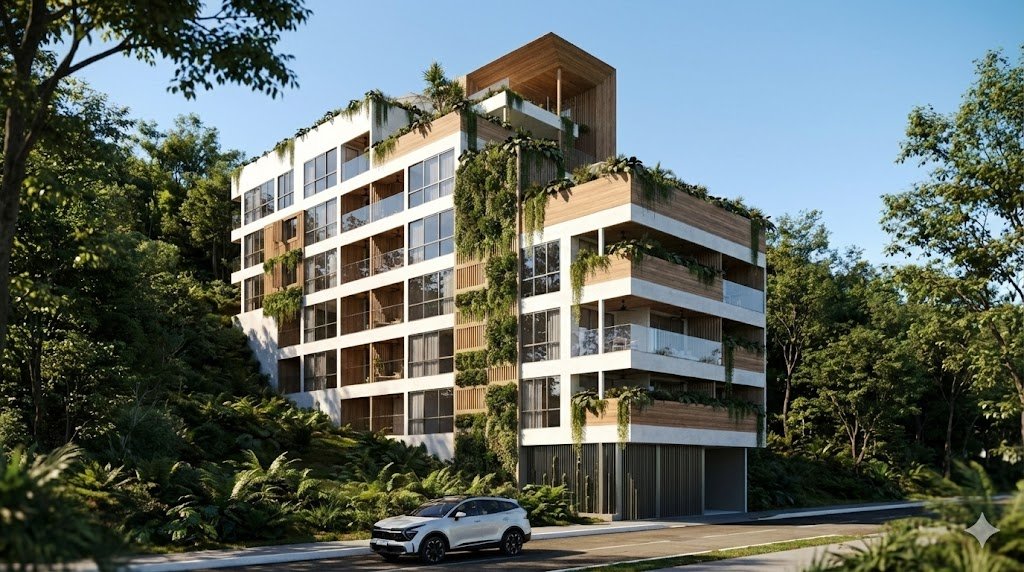 Ekua, Santa Cruz, Oaxaca, Mexico. Contemporary residential development by Studio954.