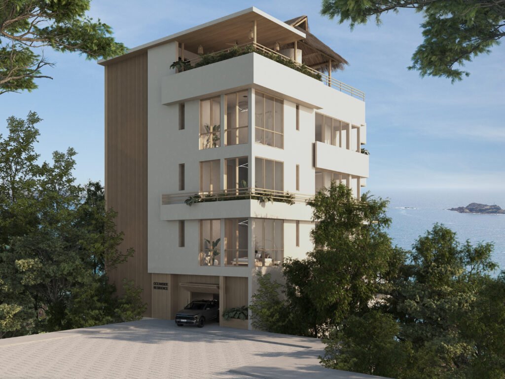 Oceanside Residences, Tangolunda, Oaxaca, Mexico. Luxury coastal development by Studio954.