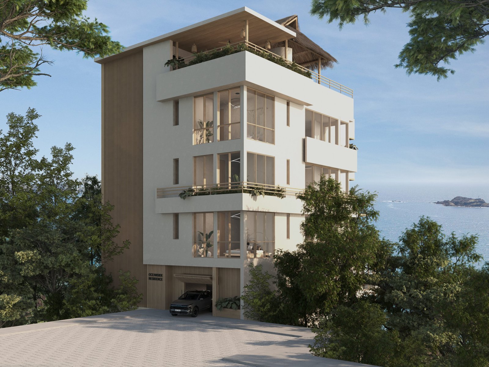 Oceanside Residences, Tangolunda, Oaxaca, Mexico. Luxury coastal development by Studio954.