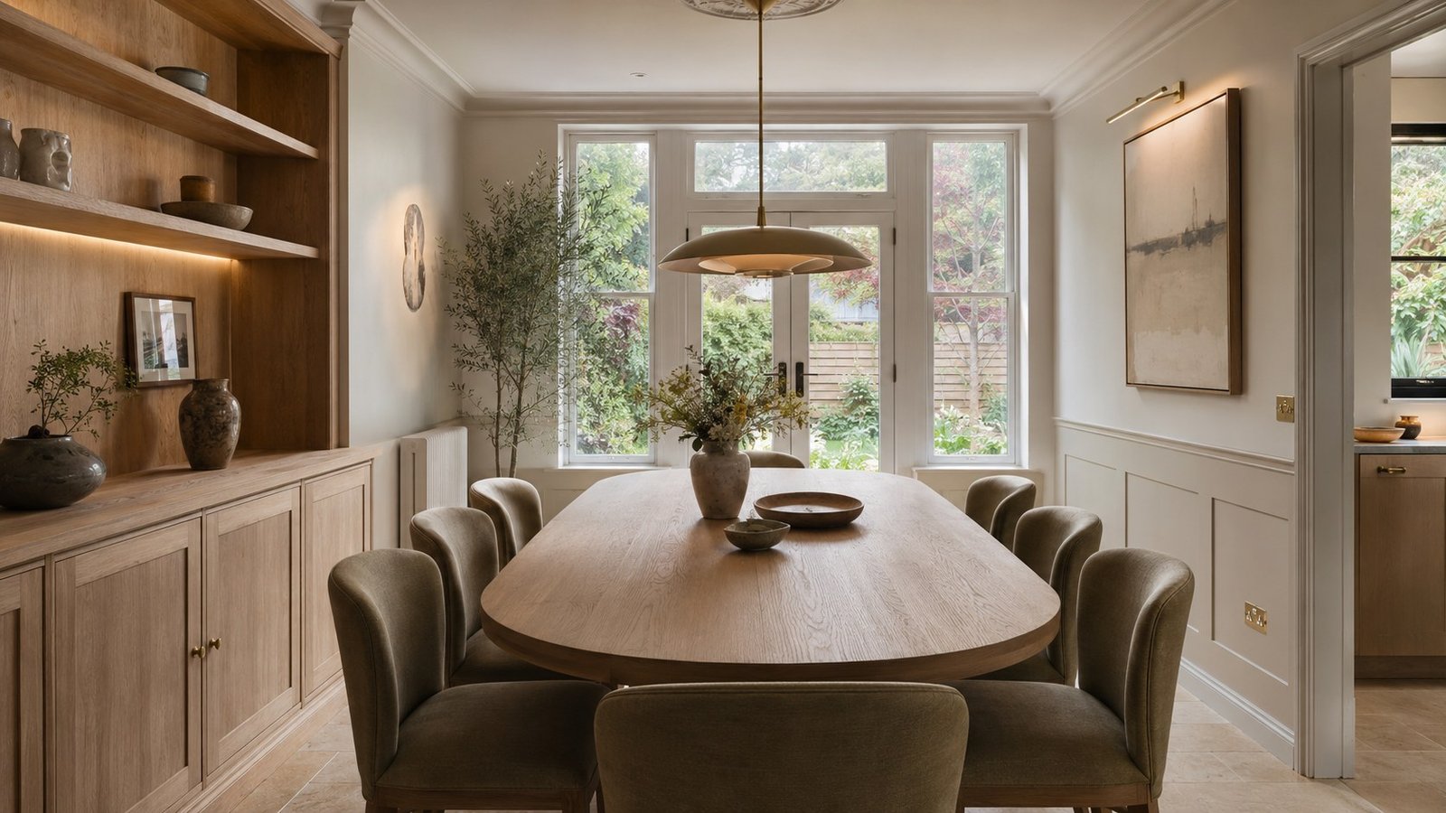 Interior Design, Dining Room. Brent, London. Interior by Studio954.