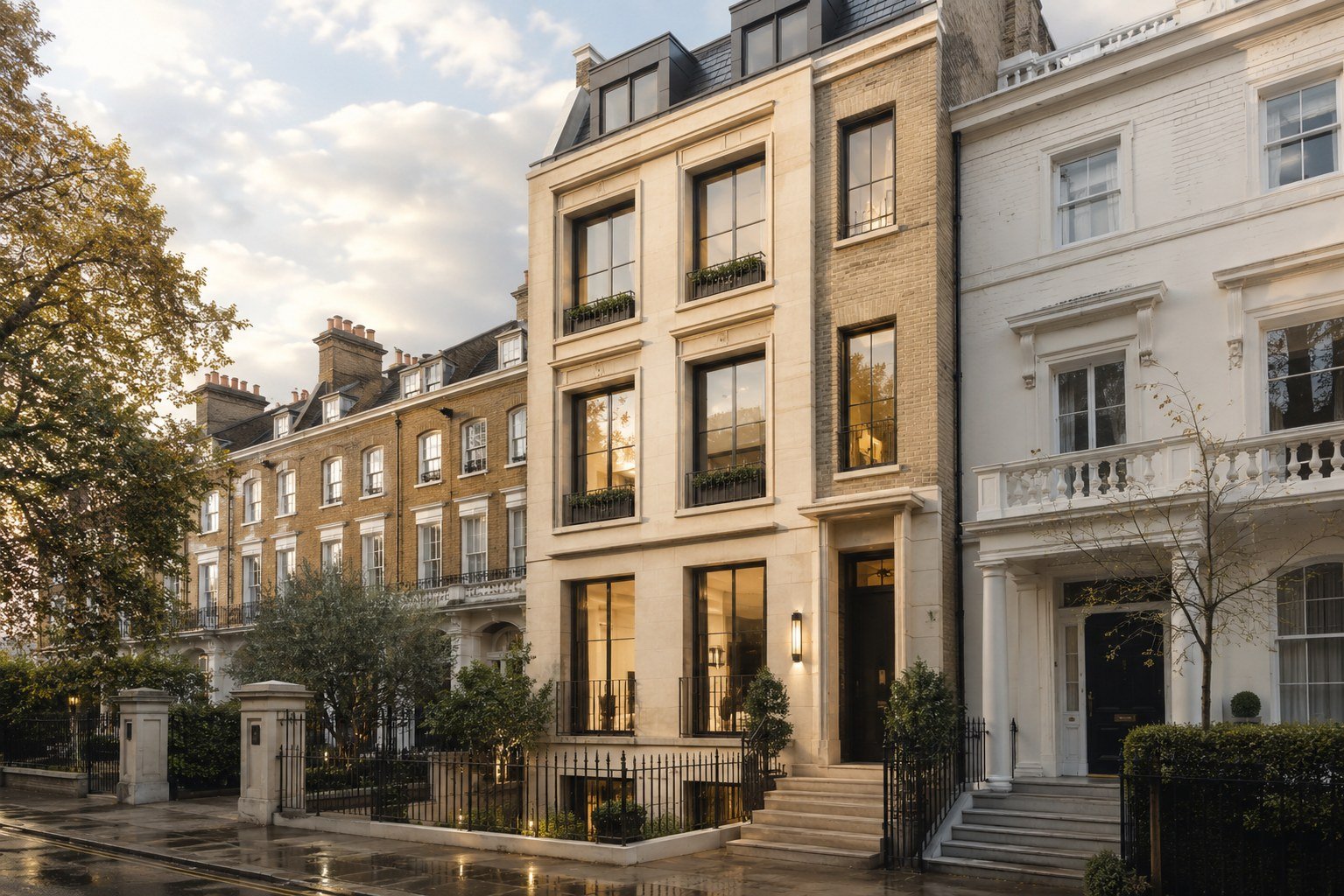 Kensington House, London. Design study by Studio954.